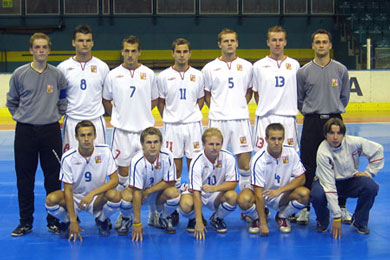 Czech National team Under 21 (Photo courtesy: Futsal Magazine)