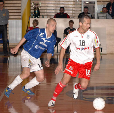Marek Kopecky in action (Photo courtesy: Stanislav Musilek - www.futsalmagazine.cz)