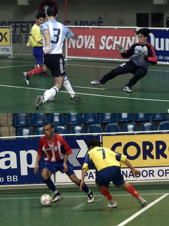 Images from Argentina vs Ecuador and Paraguay vs Colombia - ( Photo courtesy: LC Moreira)