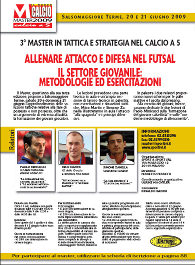 3rd Futsal Master - Salsomaggiore 2009