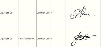 A sample of digital signature we are looking for (Image courtesy: Best Shareware.net)