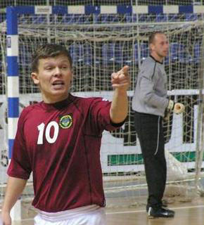 Another futsal legend of Dina Moscow: Arkadiy Belyy (Photo courtesy: Superleague.ru)