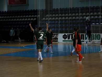 Goal for Dina! (Photo courtesy: Dina Moscow)