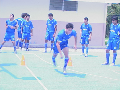 Training sessions in the Complejo Deportivo of Tonacatepeque (Photo courtesy: Federaci�n Salvadore�a de F�tbol)