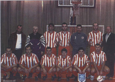 Erzeni Shijak is not longer Albanian Champion... (Photo courtesy: Albania Soccer)