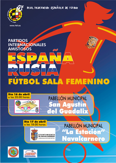 Spain vs Russia, women friendly games