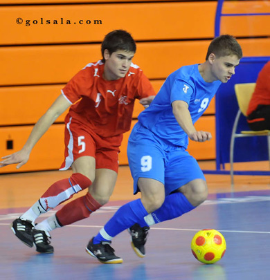 Dusan Rafaj (Svk) vs Dario Ilic (Sui) (Photo courtesy: Enrique Serrano - GOLSALA)