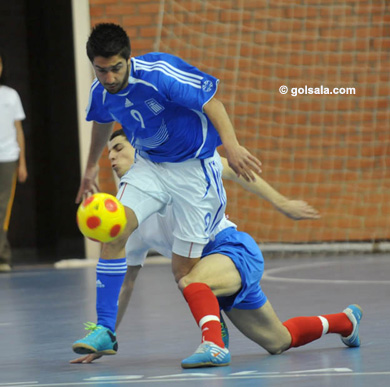 Kyriakos Ramfos in action (Photo courtesy: Enrique Serrano - GOLSALA)