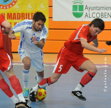 Ramfos vs Ilic (Photo courtesy: Enrique Serrano - GOLSALA)