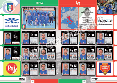 Italy, the roster!