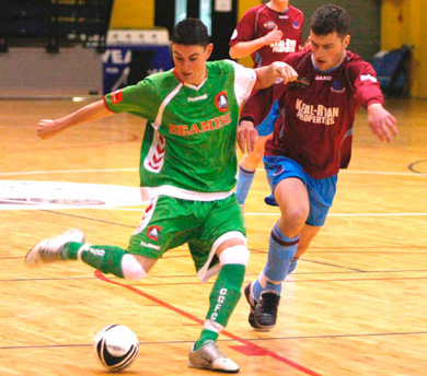 FAI Futsal League - Week 1 (Photo courtesy: FAI Futsal Portal)