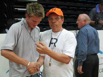 Andrew Best awarded by Fair Ref 101 (Photo courtesy: Fair Ref 101)