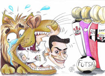 Falc�o is back! (Drawing by Caio Stachi Boracini)