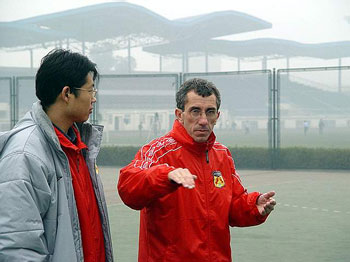 Farinha, Chinese National team Coach