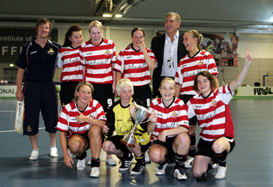 Ladies first: Doncaster Rovers Belles are the best English futsal girls! (Photo courtesy: The FA.com)(Photo courtesy: The FA.com)