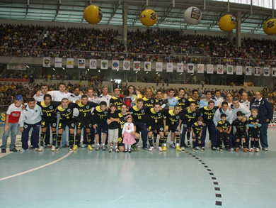Malwee Futsal, Best Club of the World 2008! (Photo courtesy: Malwee Futsal)