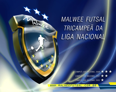 Third title in the national Liga Futsal (Graphic courtesy: Malwee Futsal)