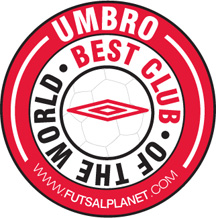 UMBRO Futsal Awards 2008 - Best Club of the World