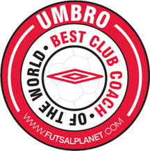 UMBRO Futsal Awards 2008 - Best Club Coach of the World category