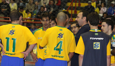 Time out, useful indications for his players (Photo courtesy: CBFS)