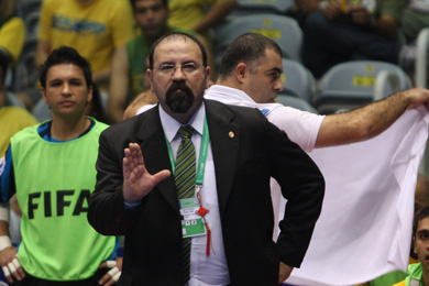 Managing the match (Photo courtesy: CBFS)