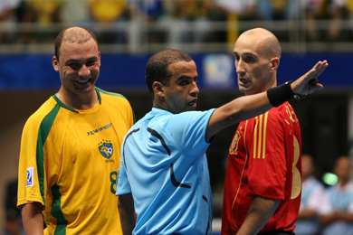 Time for smiling in a World Cup Final! (Photo courtesy: CBFS)