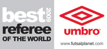 UMBRO Futsal Awards 2009 - Best Referee of the World