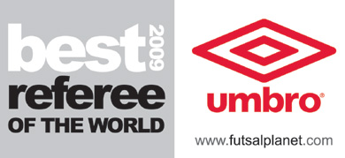 UMBRO Futsal Awards 2009 - Best Referee of the World