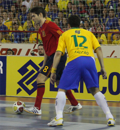 Kike vs Falcao, duel of titans in Anapolis (Photo courtesy: CBFS)