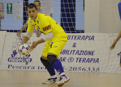Concentration during the match (Photo courtesy: Montesilvano c5)