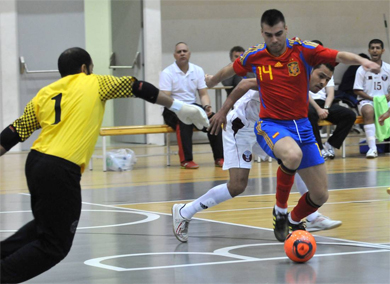 Goals are not his main work, but he definitely knows how to score... (Photo courtesy: Enrique Serrano - Golsala.com)
