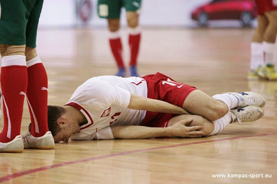 Pain for Rafal Franz (Photo courtesy: Kamil Pastusiak - Sports Photography Agency KamPas Sport)