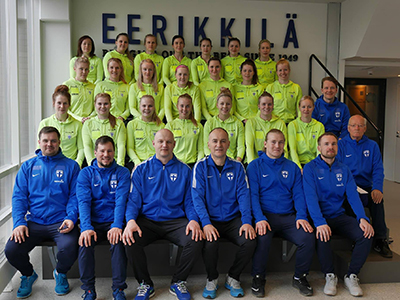 Finnish Women National Team ready for debut (Photo courtesy: Finnish FA)