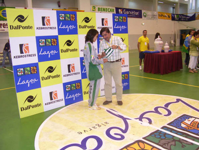 Azu (Fun Ladies), best player of the tournament (Photo courtesy: Kebrostress)