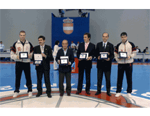 Futsalplanet Awards 2004 ceremony in Puertollano (Photo courtesy: Enrique Serrano - LNFS)