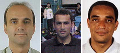 Galan Nieto - Cumbo - Paixao (Photos courtesy: FIFA)