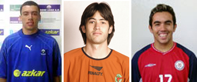 Fernandinho - Rafael - Renato (Photos courtesy: Azkar Lugo - UD Boadilla Las Rozas - Ulbra)