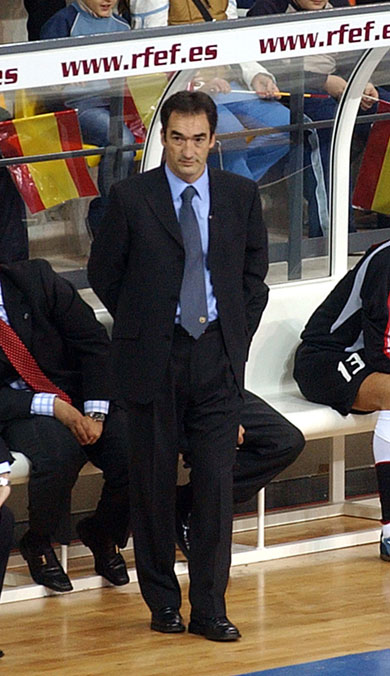 Javier Lozano: Best National Team Coach of the Year! (Photo courtesy: LNFS)
