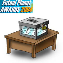 Futsalplanet Awards 2004 - Voters list