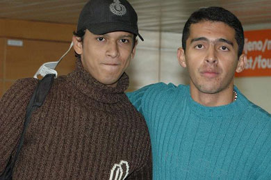 Francisco Kelson Miranda Dos Santos and Maycon Xavier De Paiva (Photo courtesy: Svea Lesna Litija)