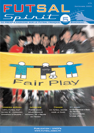 Futsal Spirit n� 2 - Cover page