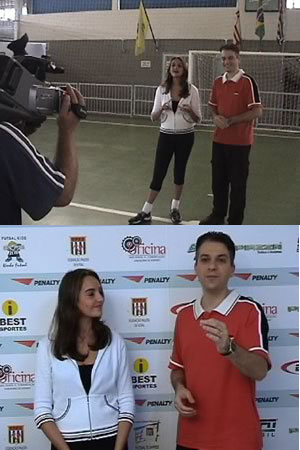 Carol Chichetti and Fabio Parpinelli (Photo courtesy: www.futsal.com.br)