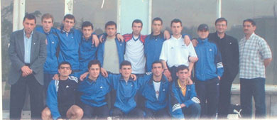 Georgian National team Under 21 (Photo courtesy: Beka Kvitsiany)