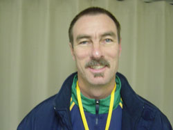 Scott Gilligan, Australian National team coach, arranged a perfect defence (Photo courtesy: Alistair Miller)