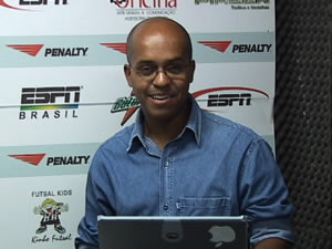 F�bio Rodrigues in action! (Photo courtesy: www.futsal.com.br)