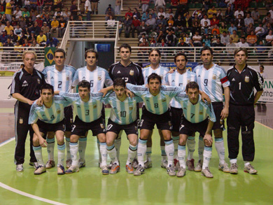 An incomplete Argentina reached the third place (Photo courtesy: Beto Costa - CBFS)