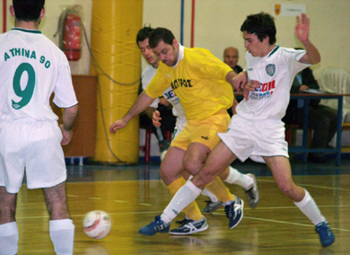 Minotavros vs Athina '90 (Photo courtesy: Costas Chryssafis)