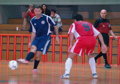 Giorgos Kalivas' pass (Photo courtesy: Costas Chryssafis)