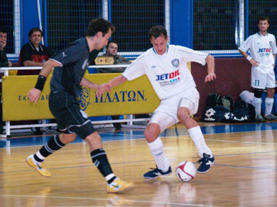 Elias Bousbouras vs Panagiotis Kavvadias (Photo courtesy: Costas Chryssafis)