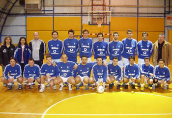 Greek National team back on work! (Photo courtesy: Futsal Hellas)